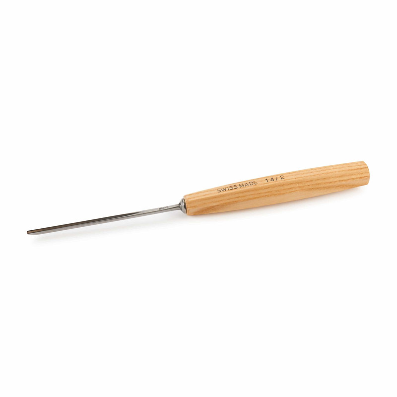 V-Parting Tool - Types:Full Size - Sweep:Number 14 - Size:2 mm